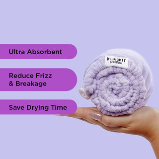 Mikrofaser-Haartuch - Das Lila